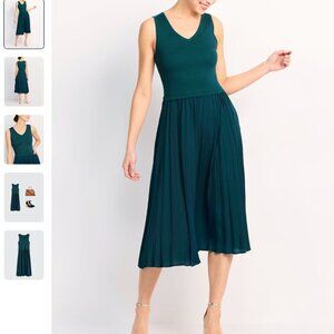 Montgomery Post Terra Mixed Media Dress Size L NEW WITH TAG!